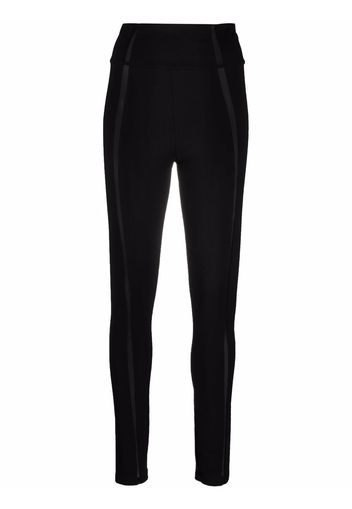 Philipp Plein Leggings mit hohem Bund - Schwarz