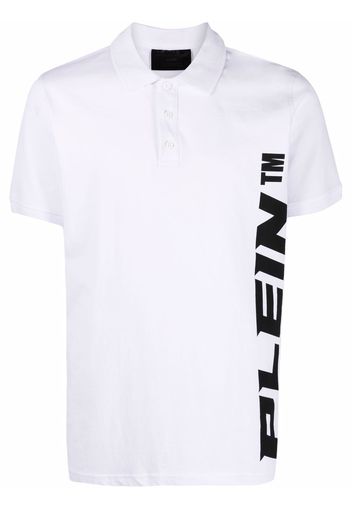 Philipp Plein logo short-sleeve polo shirt - Weiß