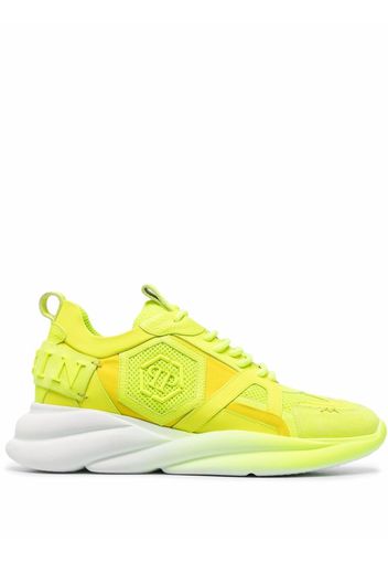 Philipp Plein Klobige Hurricane Sneakers - Gelb