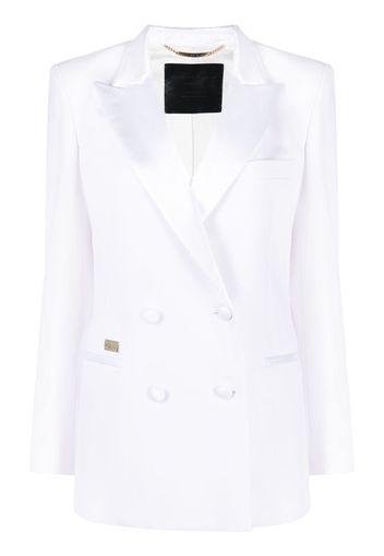 Philipp Plein box-fit blazer - Weiß