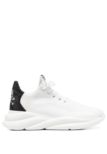 Philipp Plein Runner Plein Hurricane lace-up trainers - Weiß