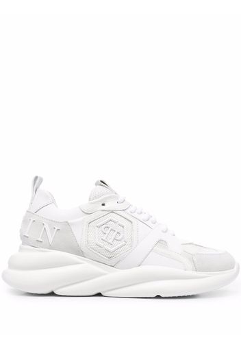 Philipp Plein chunky hurricane runner sneakers - Weiß