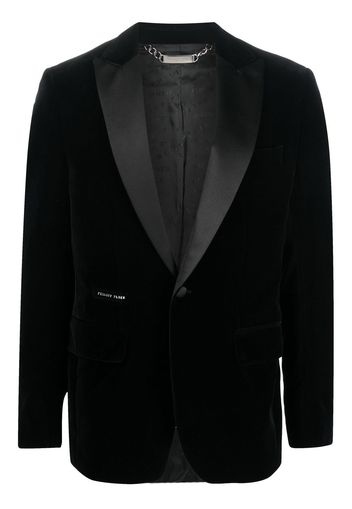 Philipp Plein skull-detail dinner jacket - Schwarz