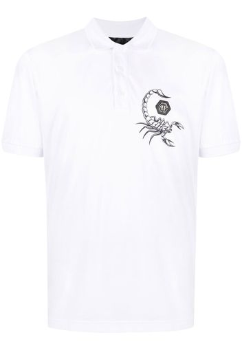 Philipp Plein short sleeve polo shirt - Weiß