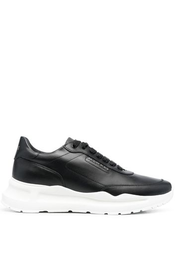 Philipp Plein Runner leather low-top sneakers - Schwarz