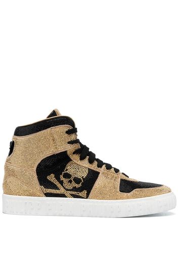 Philipp Plein Notorious High-Top-Sneakers - Schwarz