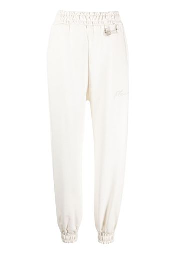 Philipp Plein elasticated track pants - Weiß