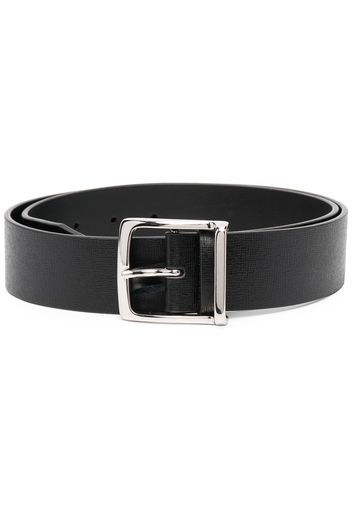 Philipp Plein buckled leather belt - Schwarz