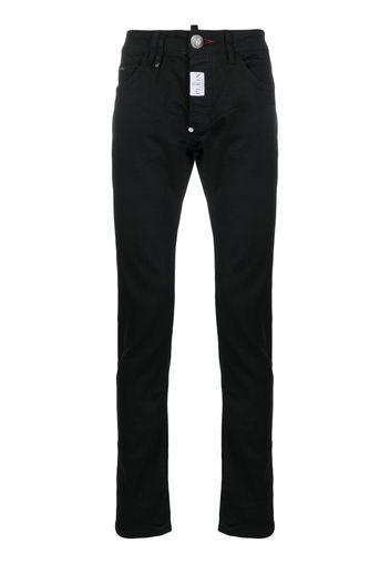 Philipp Plein Denim Trousers Premium Hexagon jeans - Schwarz