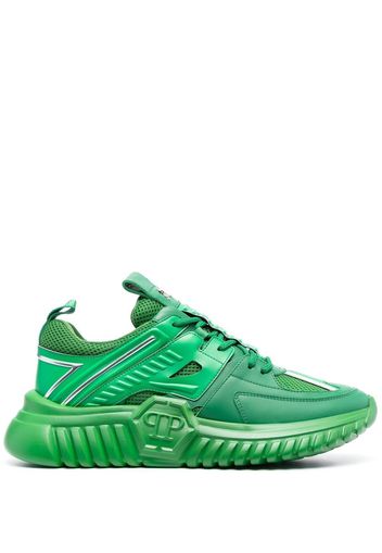 Philipp Plein Hexagon Runner Sneakers - Grün