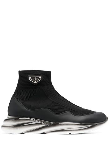 Philipp Plein Skywalker Runner sock-style sneakers - Schwarz