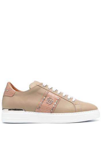 Philipp Plein The Plein Original TM low-top sneakers - Nude