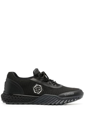 Philipp Plein Runner Hexagon Sneakers - Schwarz