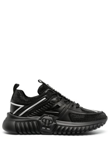 Philipp Plein Stones runner low-top sneakers - Schwarz