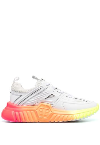 Philipp Plein Runner Rainbow Sneakers - Weiß