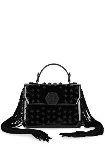 Philipp Plein Superheroin patent-leather bag - Schwarz