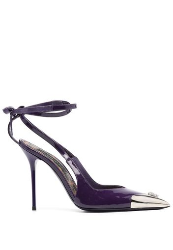 Philipp Plein Pumps mit Kristallen 105mm - Violett