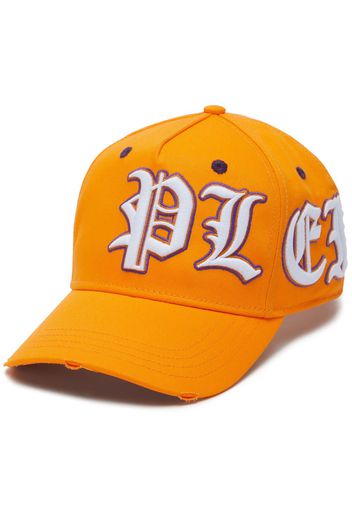 Philipp Plein Baseballkappe mit Logo-Stickerei - Orange