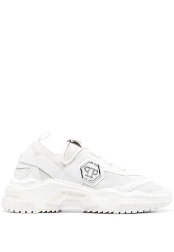 Philipp Plein Predator TM High-Top-Sneakers - Weiß