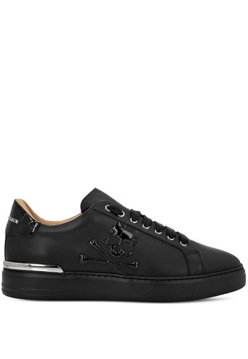 Philipp Plein Skull&Bones Sneakers - Schwarz