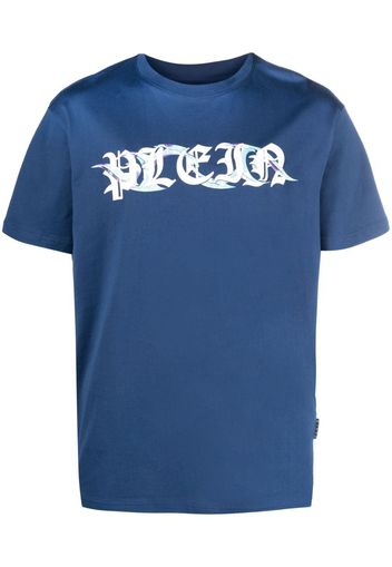 Philipp Plein Chrome T-Shirt - Blau