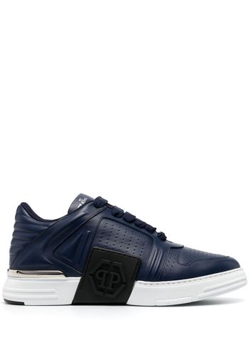 Philipp Plein Nubuck Phantom Sneakers - Blau