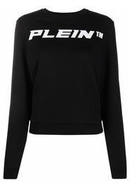 Philipp Plein Sweatshirt mit Logo-Print - Schwarz