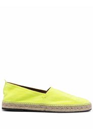 Philipp Plein Espadrilles aus Leder - Gelb