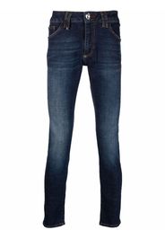 Philipp Plein low-rise slim-cut jeans - Blau