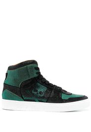 Philipp Plein Strass high-top sneakers - Schwarz