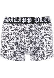 Philipp Plein TM logo-print boxers - Weiß