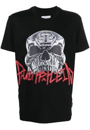 Philipp Plein T-Shirt mit Totenkopf-Print - Schwarz