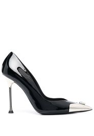 Philipp Plein Decollete Pumps mit Kristallen 110mm - Schwarz