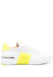 Philipp Plein Sneakers mit Logo-Patch - Weiß