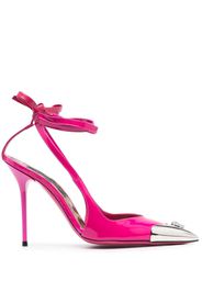 Philipp Plein Pumps mit Kristallen 105mm - Rosa