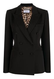 Philipp Plein double-breasted cady blazer - Schwarz