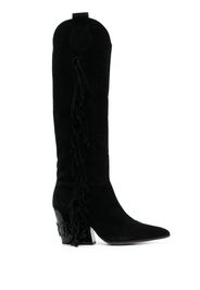 Philipp Plein Klassische Stiefel - Schwarz