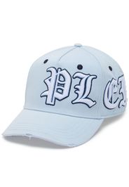 Philipp Plein Baseballkappe mit Logo-Stickerei - Blau