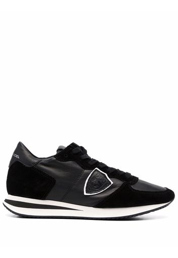 Philippe Model Paris logo patch sneakers - Schwarz