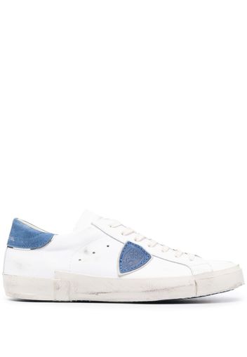 Philippe Model Paris PRSX leather low-top sneakers - Weiß