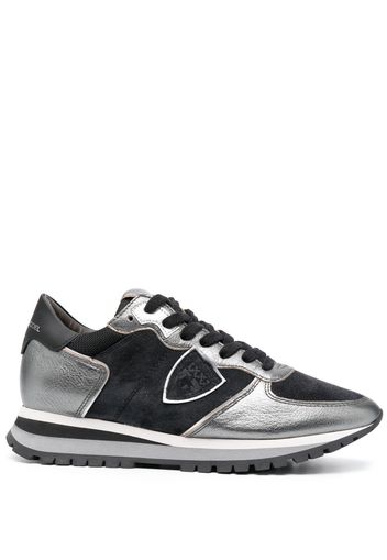 Philippe Model Paris TRPX leather low-top sneakers - Grau