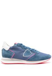 Philippe Model Paris suede low-top sneakers - Blau
