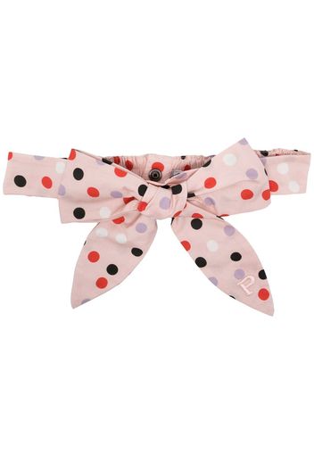 Philosophy Di Lorenzo Serafini Kids Schleifengürtel mit Polka Dots - Rosa