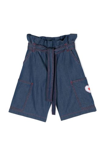 Philosophy Di Lorenzo Serafini Kids straight-leg shorts - Blau