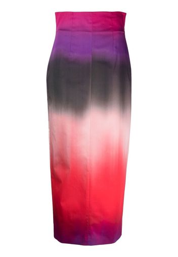 Philosophy Di Lorenzo Serafini gradient-effect pencil skirt - Rosa