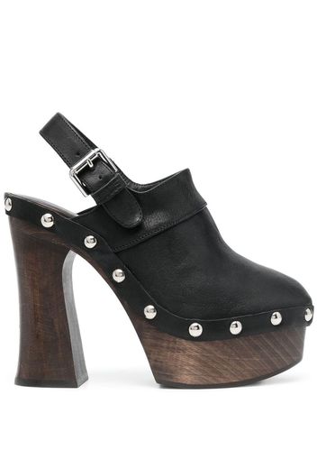 Philosophy Di Lorenzo Serafini studded platform clogs - Schwarz