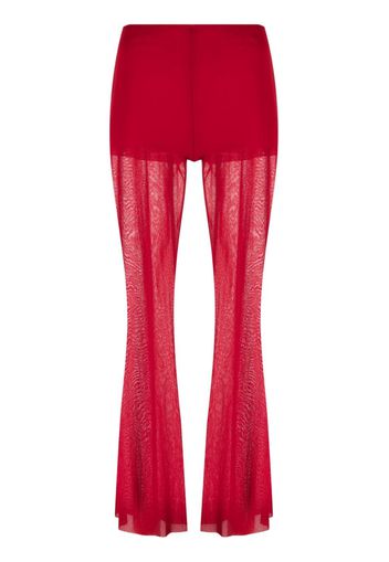 Philosophy Di Lorenzo Serafini Leggings mit hohem Bund - Rot