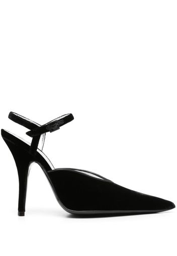 Philosophy Di Lorenzo Serafini 125mm pointed-toe velvet pumps - Schwarz