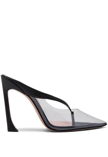 Pīferi Transparente Pumps 100mm - Nude