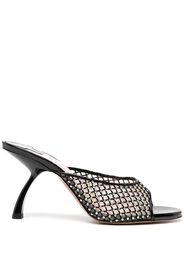 Piferi mesh-panel mules - Schwarz